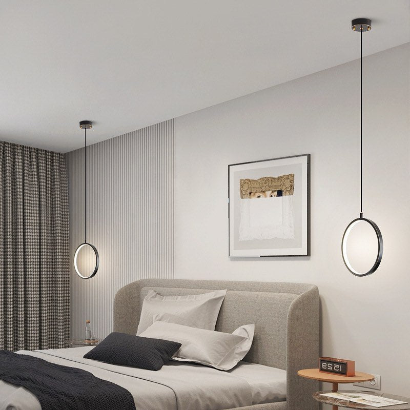 Підвісний світильник Round Led Lamp Black / Gold 220414-100000725