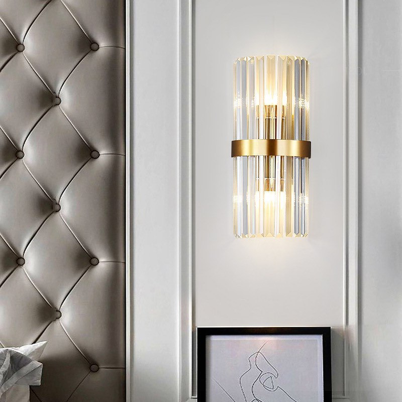 Настінний світильник золотий H-45 cm E14*2 Gold Elegance 220518-100000751