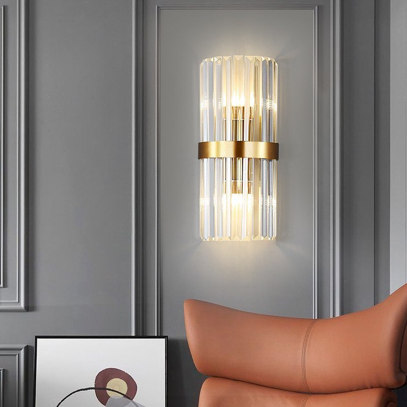 Настінний світильник золотий H-45 cm E14*2 Gold Elegance 220518-100000751