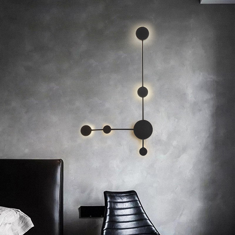 Бра Black Molecular Wall 220617-100000807