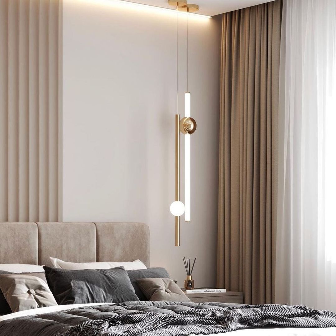 Підвіс L-90 Vertical / Horizontal 3000К Tube Gold / White 220701-100000901