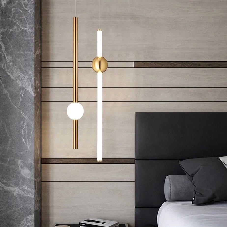 Підвіс L-90 Vertical / Horizontal 3000К Tube Gold / White 220701-100000901
