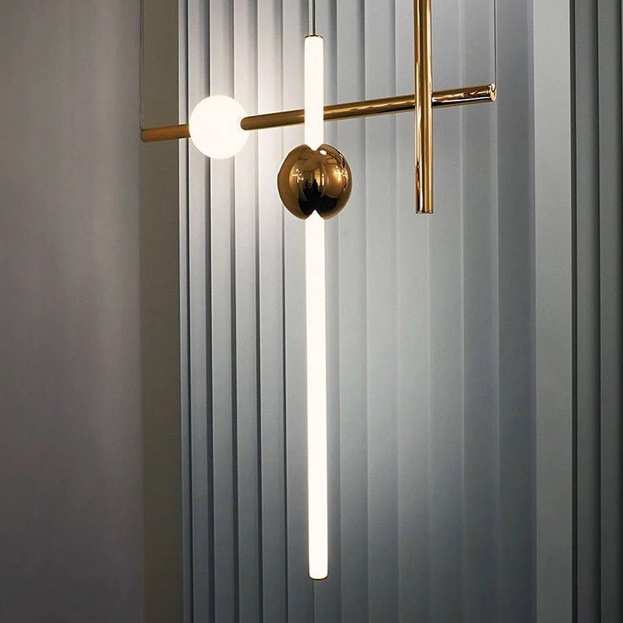 Підвіс L-90 Vertical / Horizontal 3000К Tube Gold / White 220701-100000901