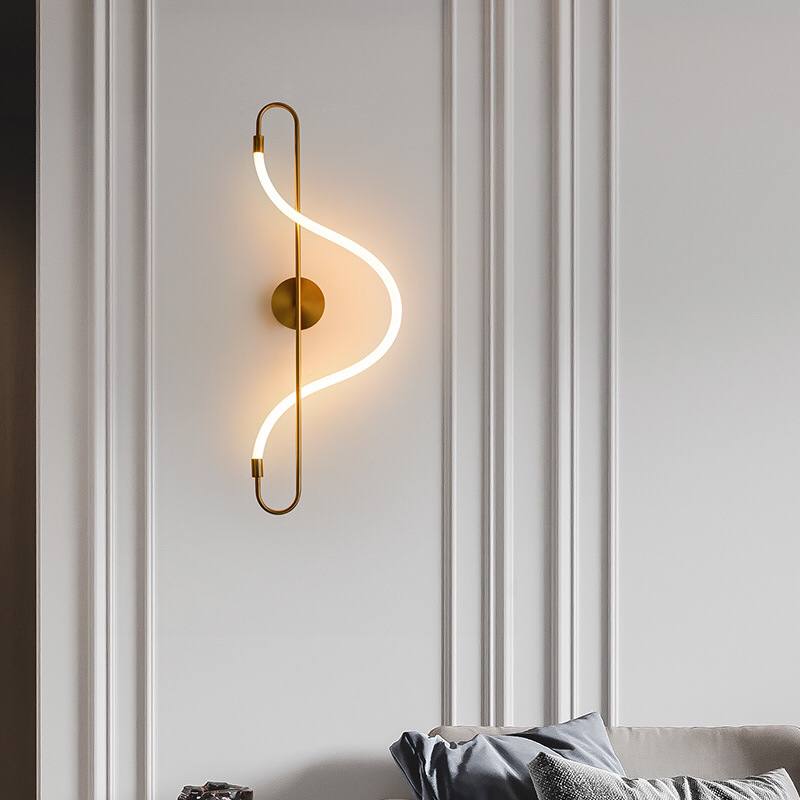 Бра Rope Luminous Tubes Gold / Black 220717-100000928