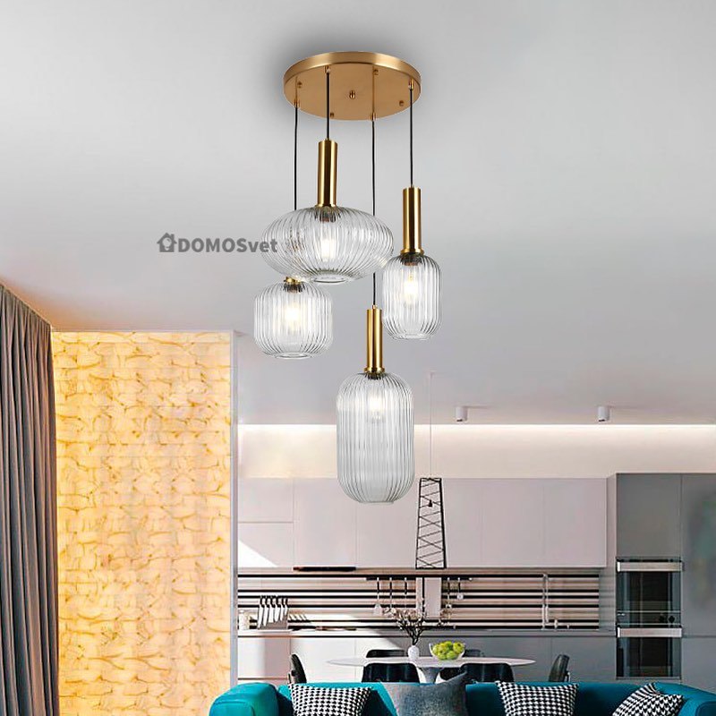 Люстра IRIX Transparent 4 Lamps 220931-100001065