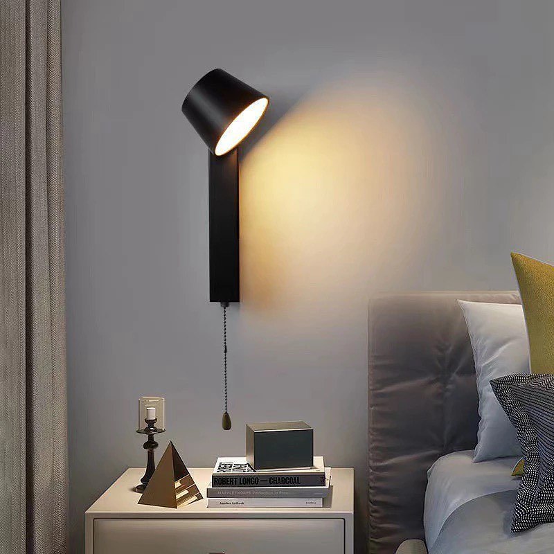 Бра з мотузковим вимикачем 4000К Black / White 221027-100001107