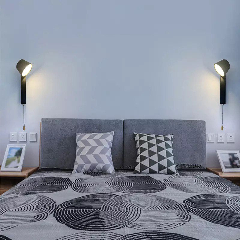 Бра з мотузковим вимикачем 4000К Black / White 221027-100001107