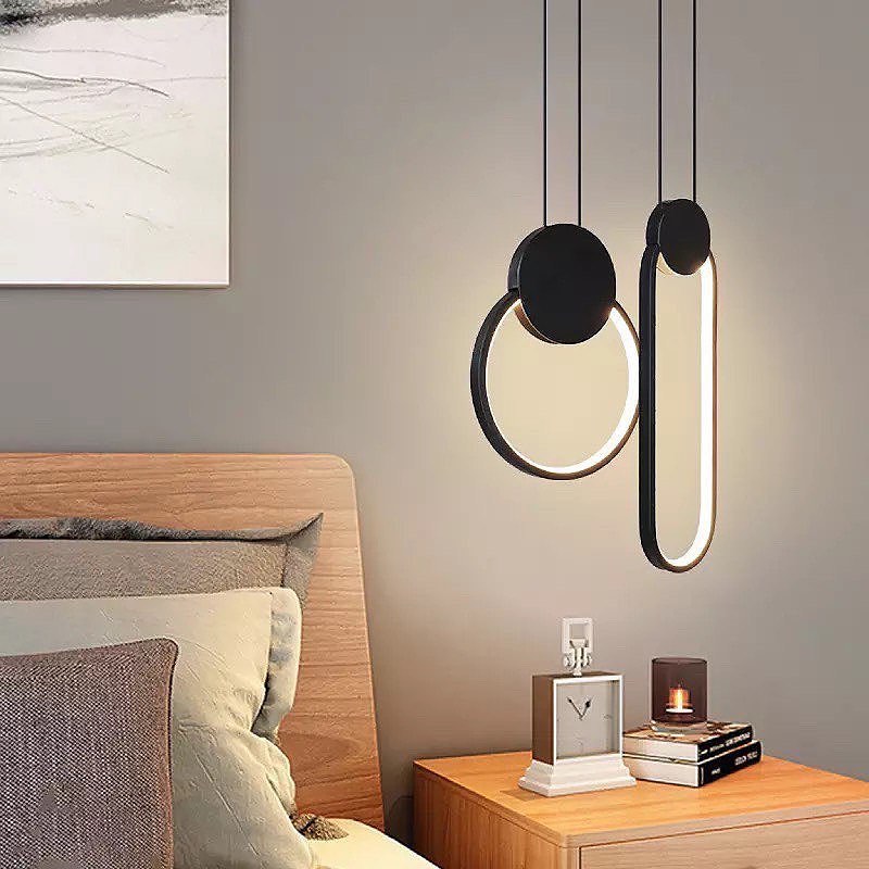 Підвісний світильник Black Geometry D-20cm Circle / Oval / Rhombus 221127-100001136