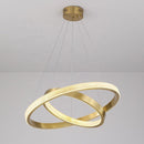 Люстра 3500К Brass Double Rings 221218-100001216