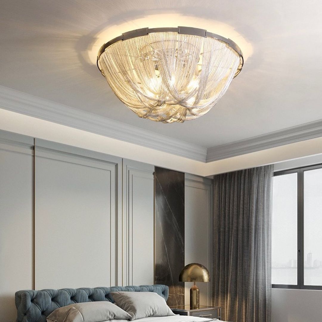Люстра Ланцюжок D-40 / D-50 / D-60 / D-70 Jewelry Chains Silver Lamps 221218-100001246