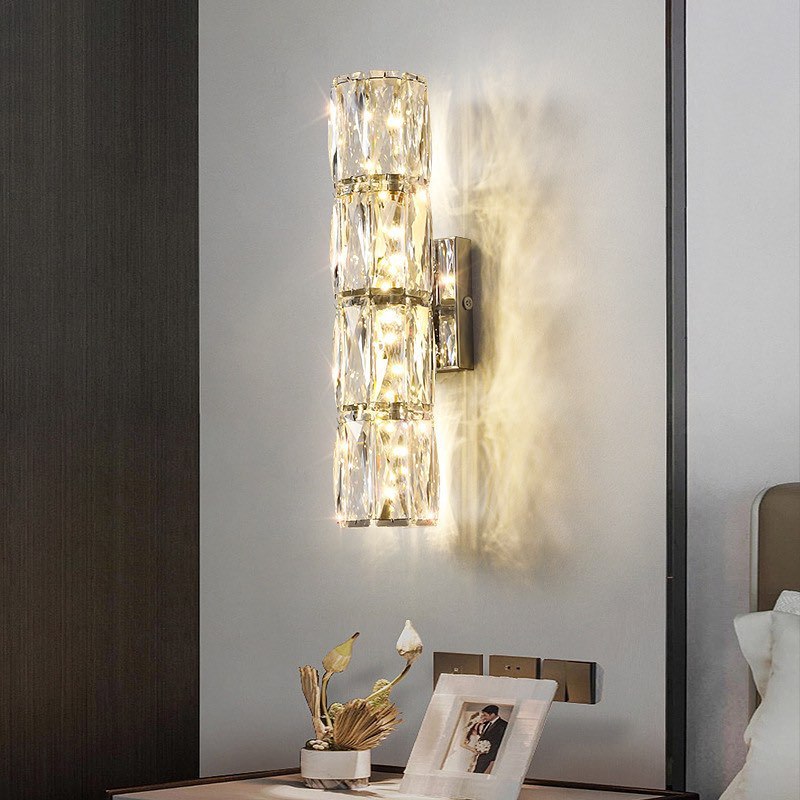 Бра Crystal Shine у 2-х розмірах H-30 cm / H-46 cm Срібне Сяйво 221235-100001258